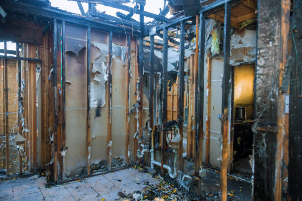 Professional Soot Cleanup technician working in Mayer, AZ